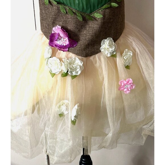 Whimsical Enchantress Cosplay Costume Dress Medium Woodland Pixie Fairy Mystical - Picture 4 of 10